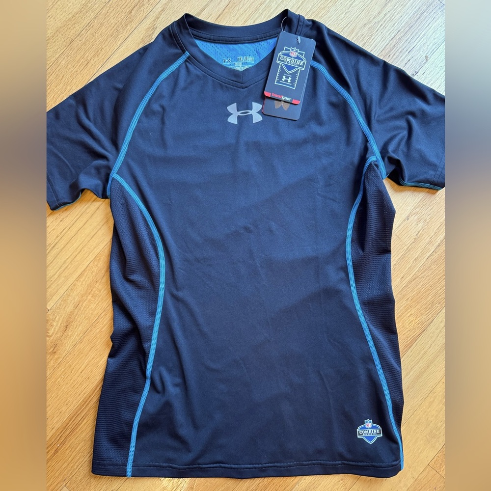 Boys youth xl under armor NFL combine shirt NWT